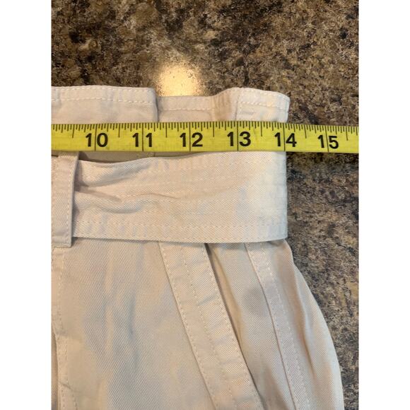 Revolve x Pam & Gela NEW Paperbag Waist Pant Jogger Wheat Color Size P Or XS - Picture 9 of 10